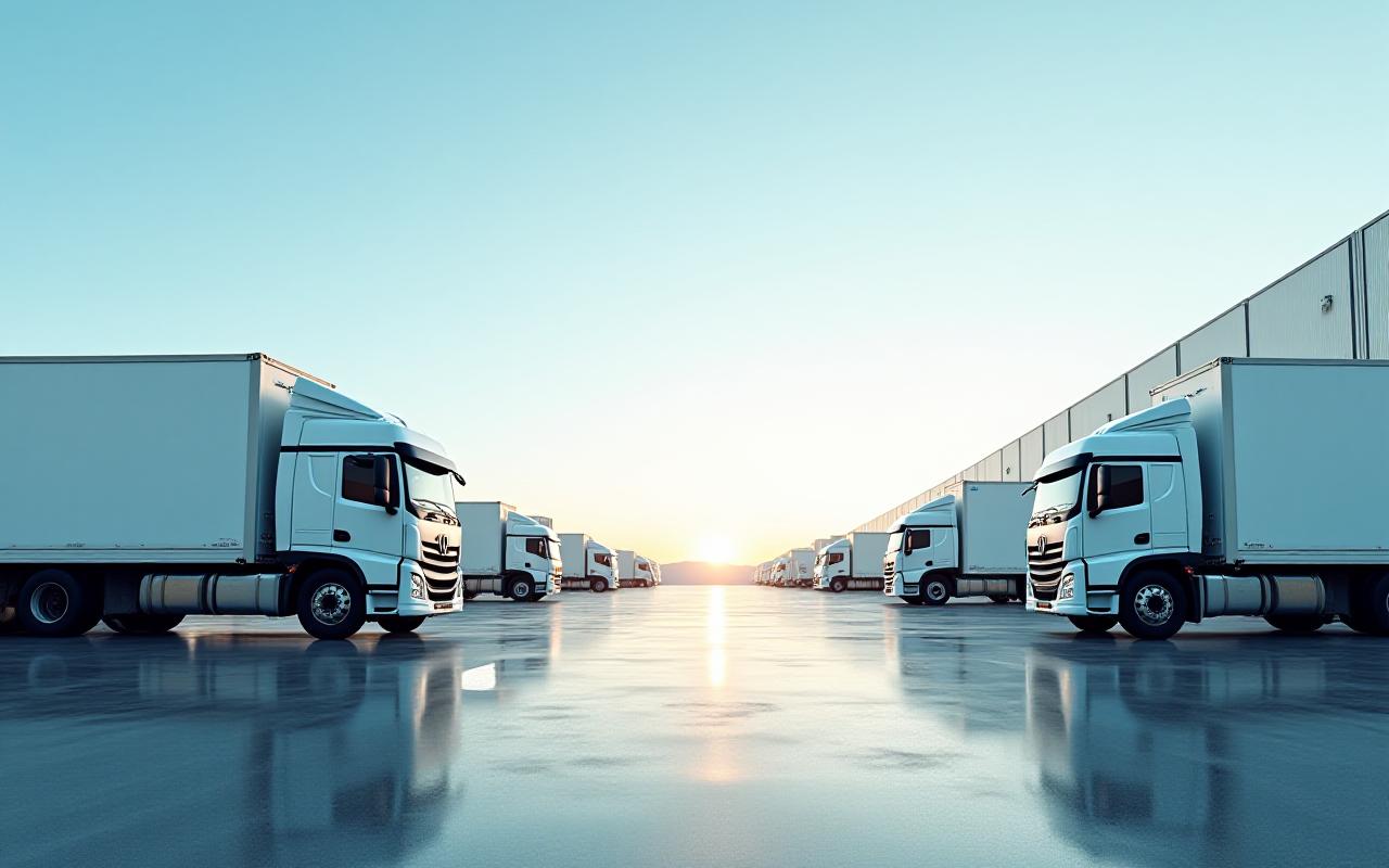Global logistics and transport operation showing cargo containers